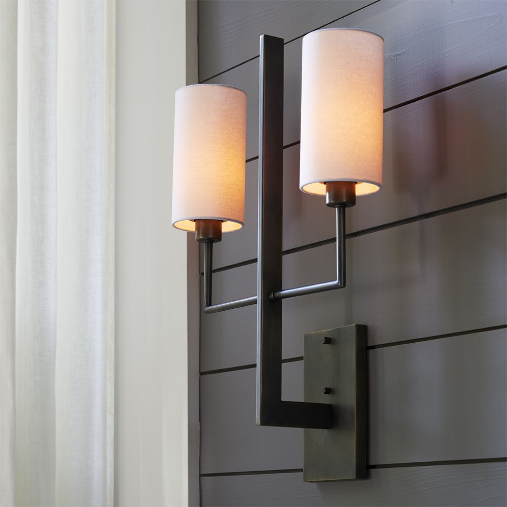 Qvistuvyj Minimalistische Wandleuchte aus Stoff-Letslighting