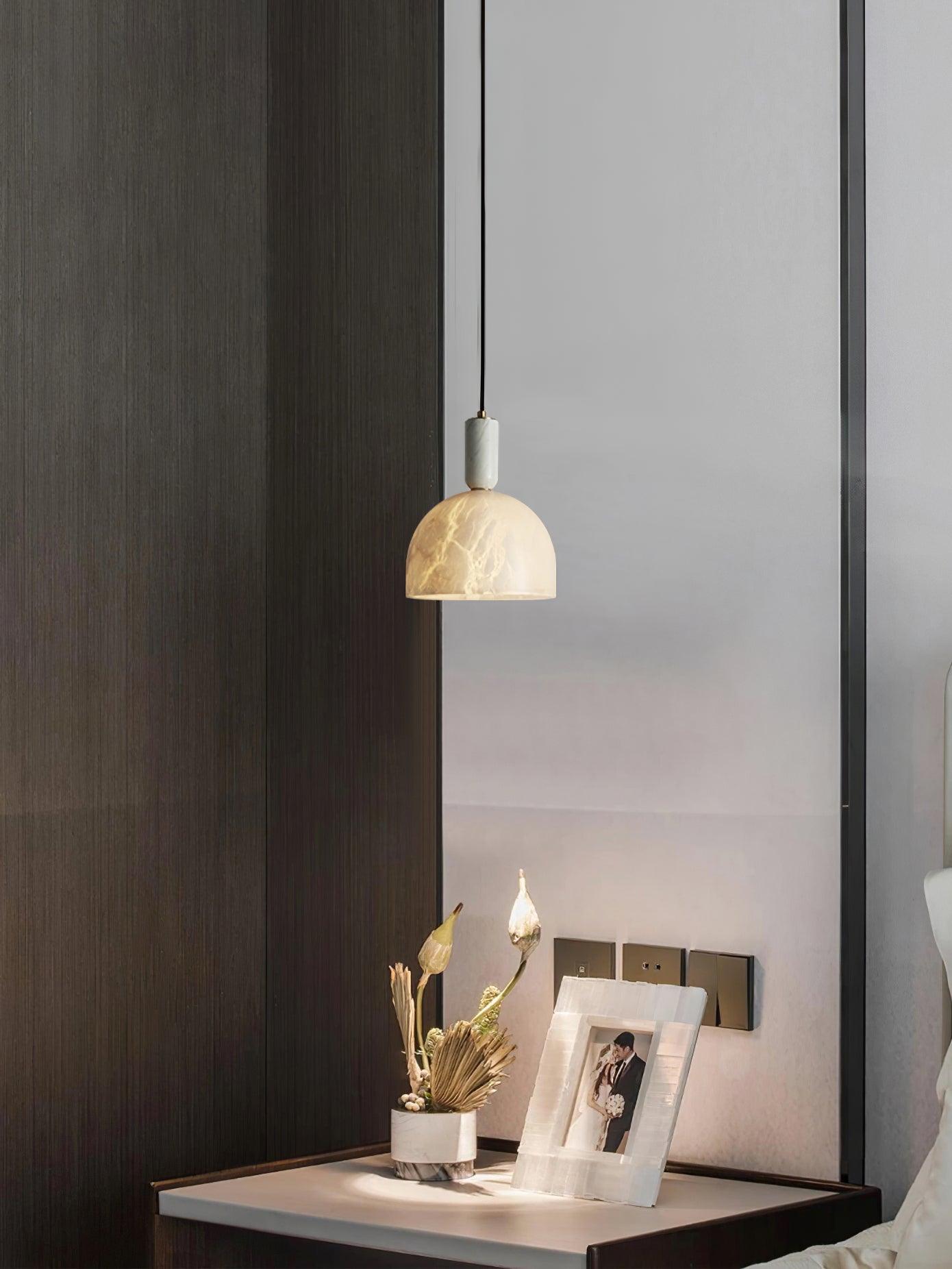 Culiror Minimalist Alabaster Pendant Light - Neutralighting