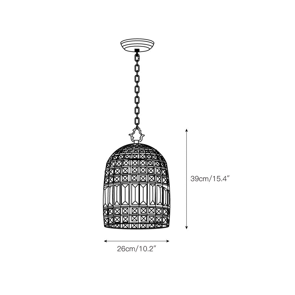 Sifuvyj Postmodern Luxus Kristall Pendelleuchte-Letslighting