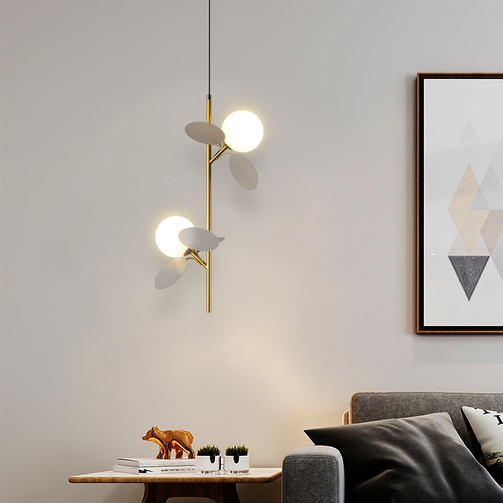 Ivphaus Glas-Pendelleuchte-Letslighting