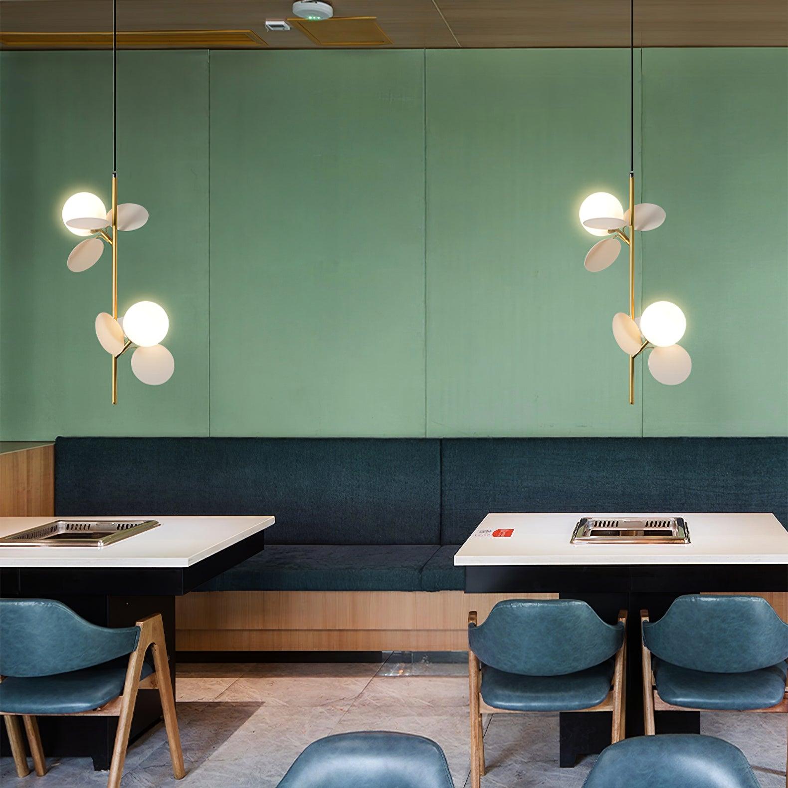 Ivphaus Glas-Pendelleuchte-Letslighting