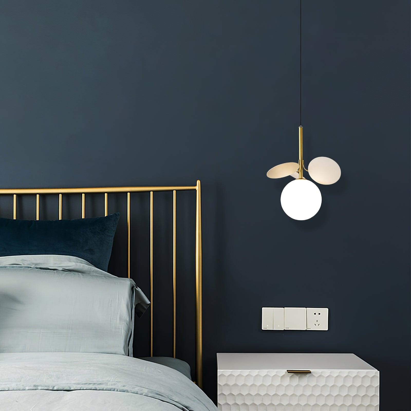 Ivphaus Glas-Pendelleuchte-Letslighting
