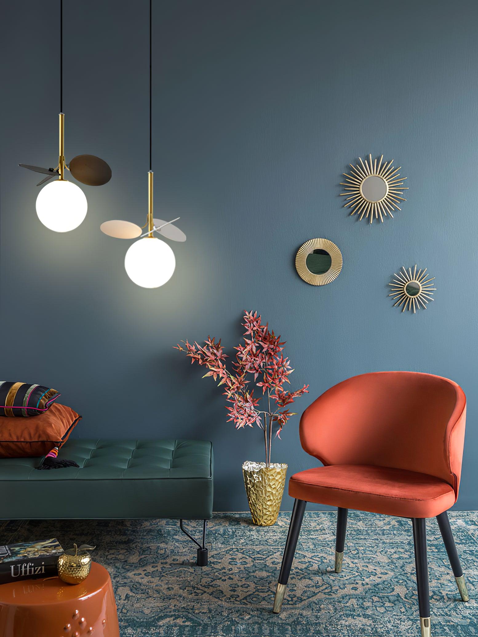 Ivphaus Glas-Pendelleuchte-Letslighting