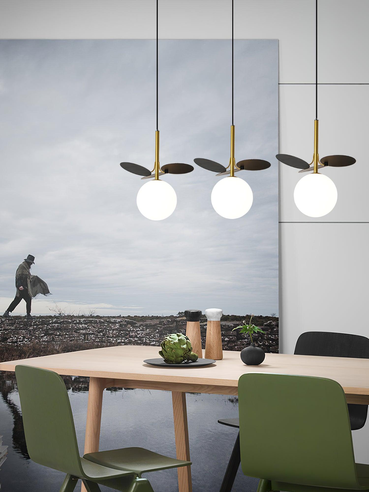 Ivphaus Glas-Pendelleuchte-Letslighting