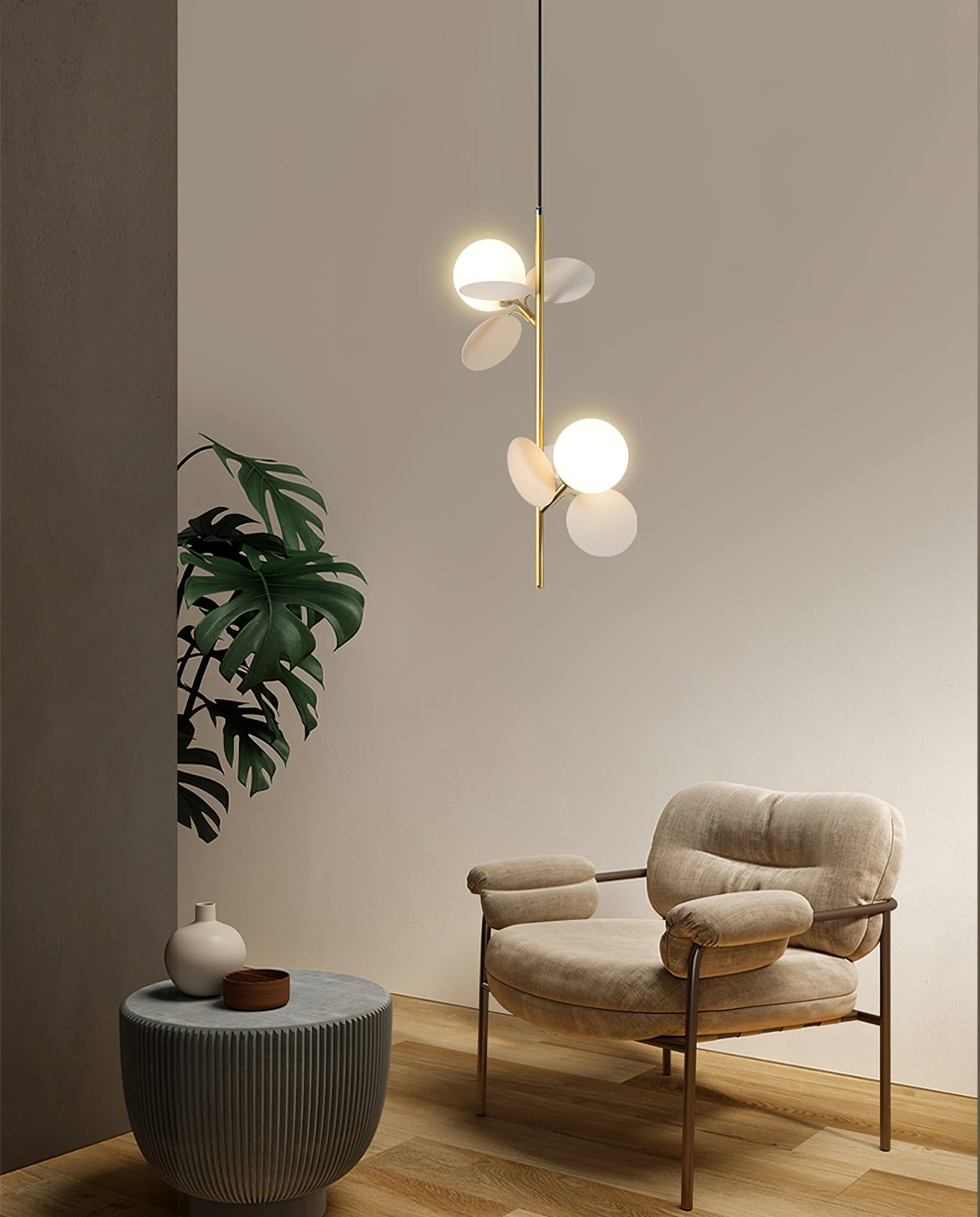 Ivphaus Glas-Pendelleuchte-Letslighting