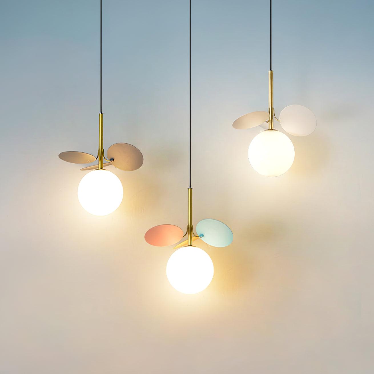 Ivphaus Glas-Pendelleuchte-Letslighting