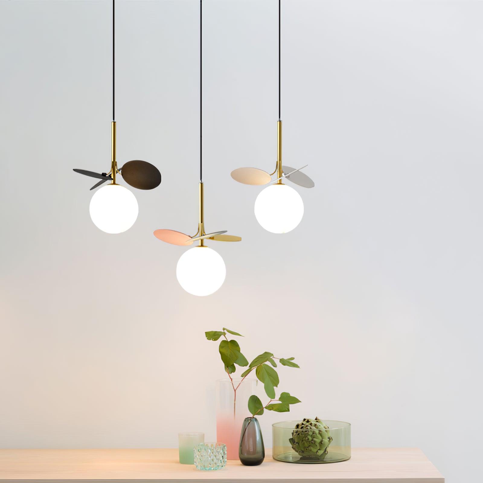 Ivphaus Glas-Pendelleuchte-Letslighting