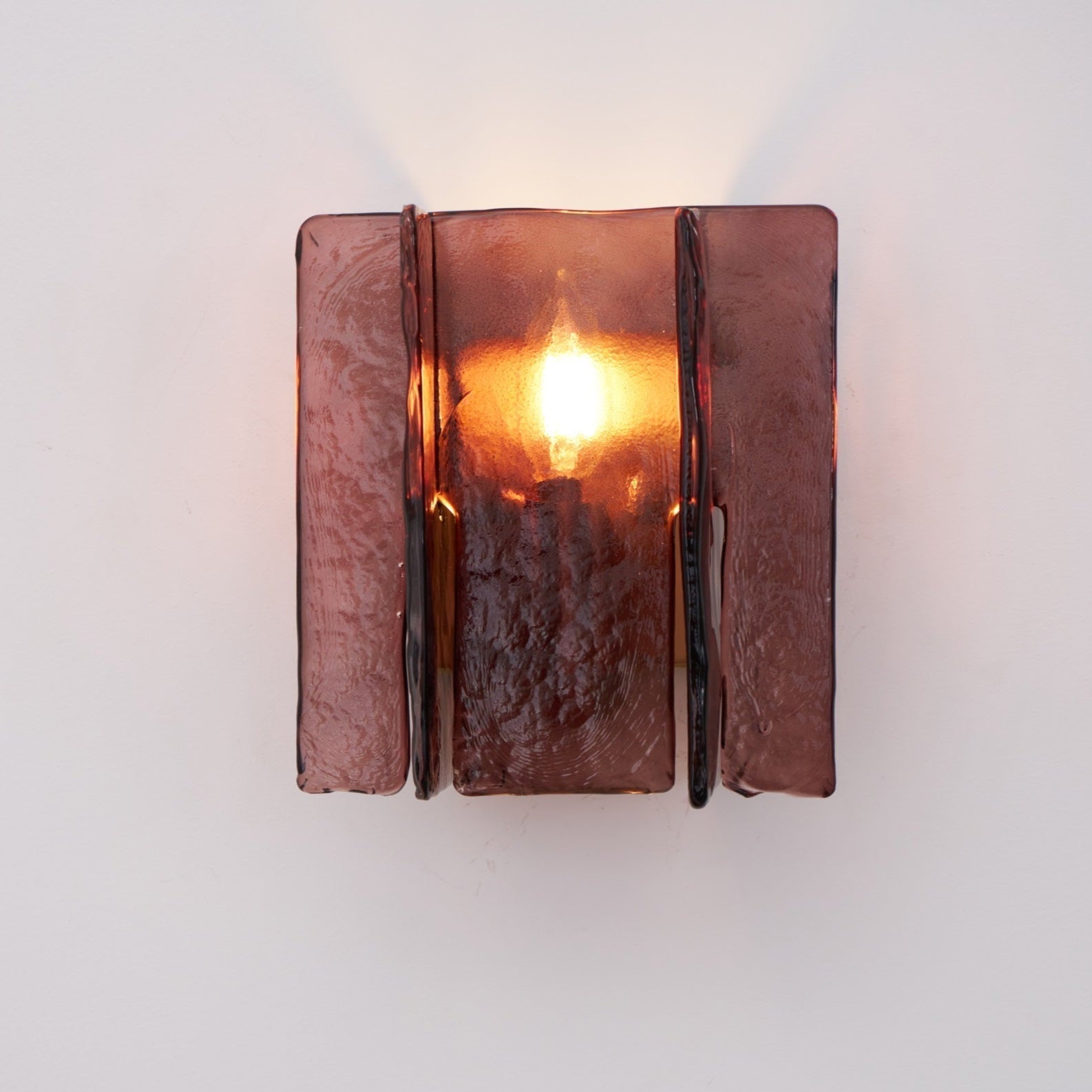 Solanic Minimalistische Glas Kunst Wandleuchte-Letslighting