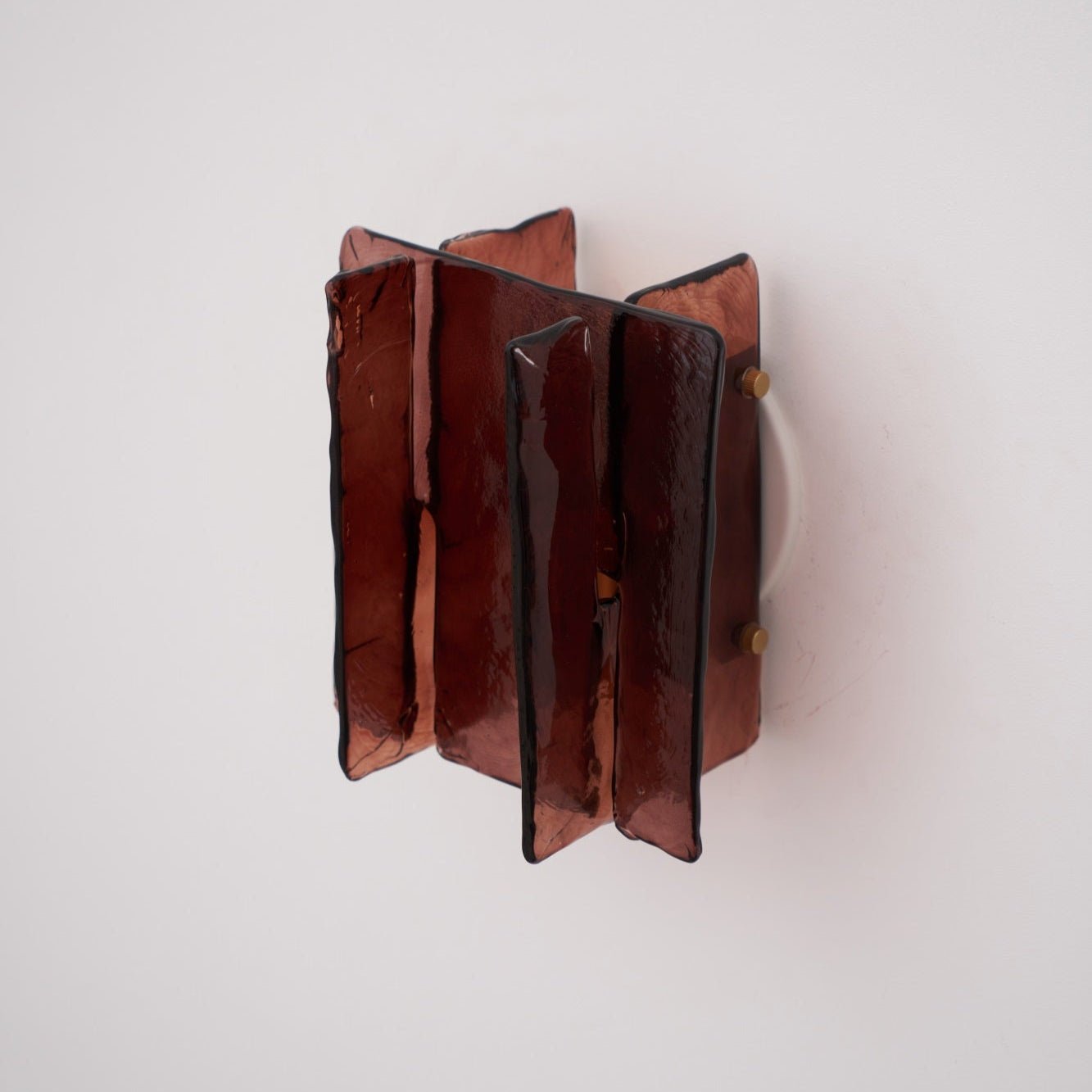 Solanic Minimalistische Glas Kunst Wandleuchte-Letslighting