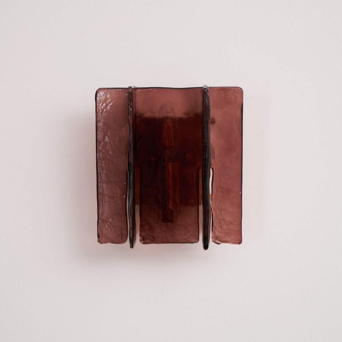 Solanic Minimalistische Glas Kunst Wandleuchte-Letslighting
