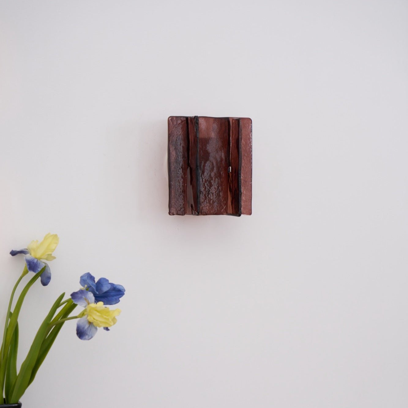 Solanic Minimalistische Glas Kunst Wandleuchte-Letslighting