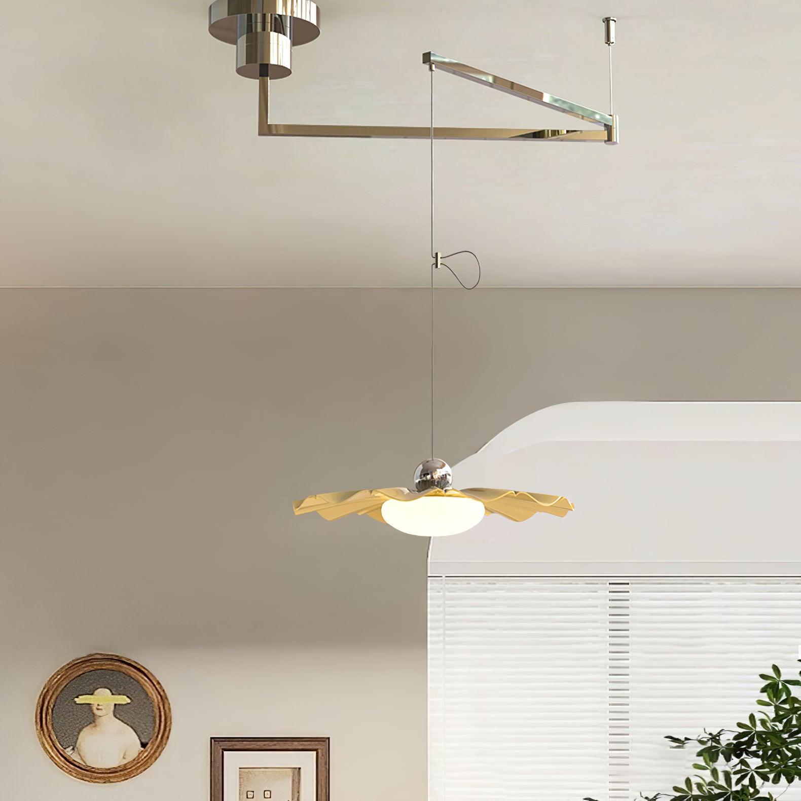 Lustra Moderne Pendelleuchte aus Messing-Letslighting