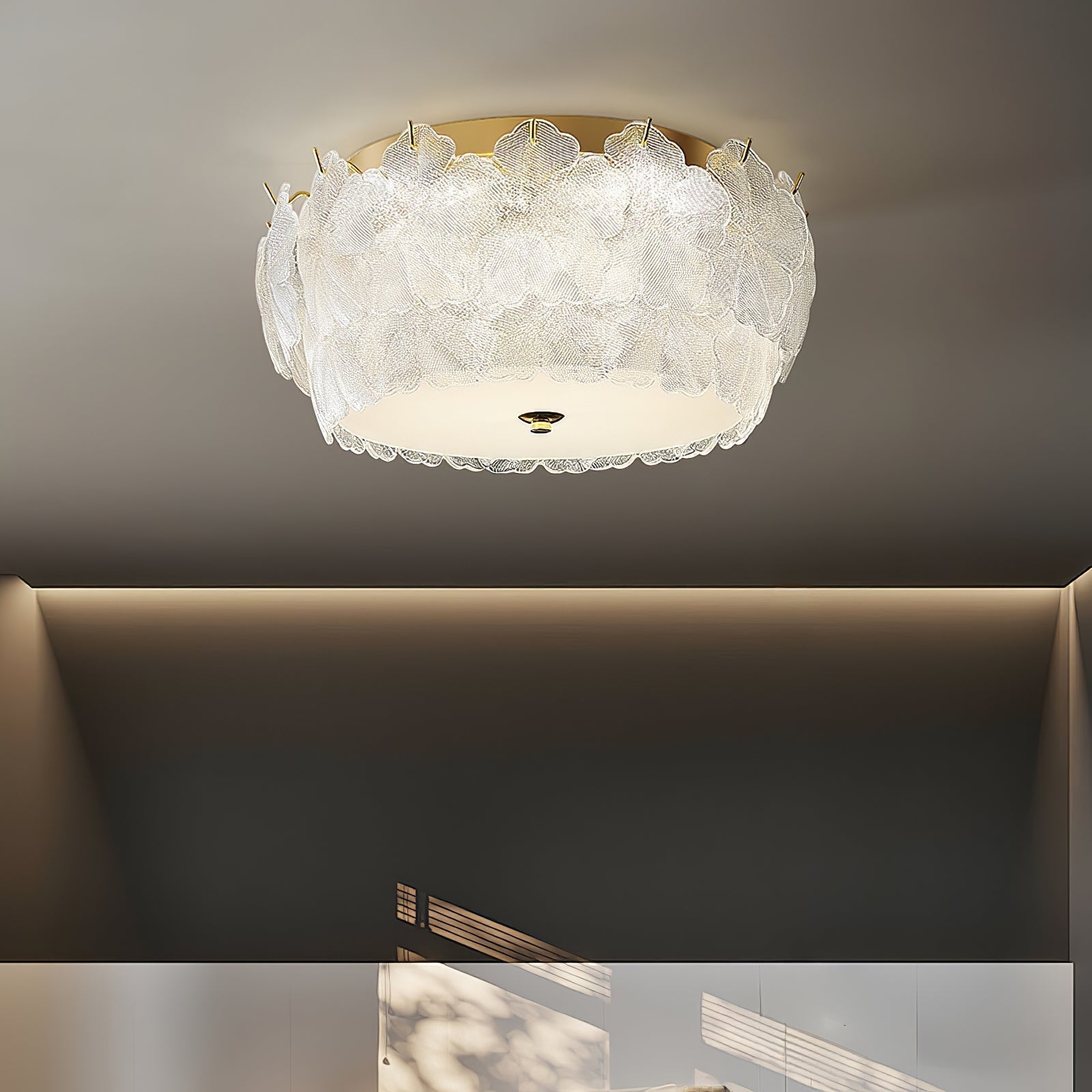 Lydoraris Blüte Cluster Glas Deckenleuchte-Letslighting
