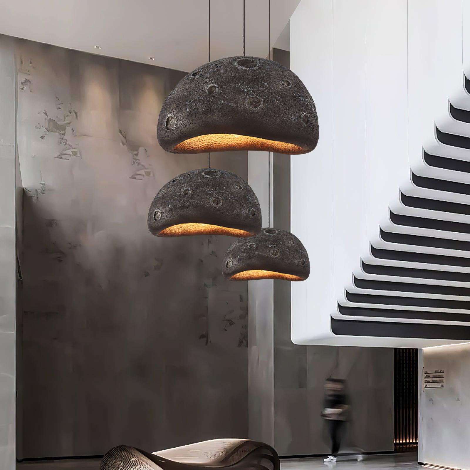 Mydorel Moderne Minimalistische Planet-Pendelleuchte aus Kunststoff-Letslighting