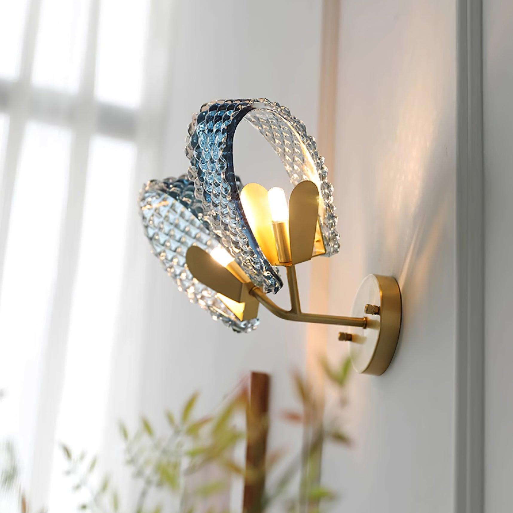 Luca Moderne Glaswandleuchte-Letslighting
