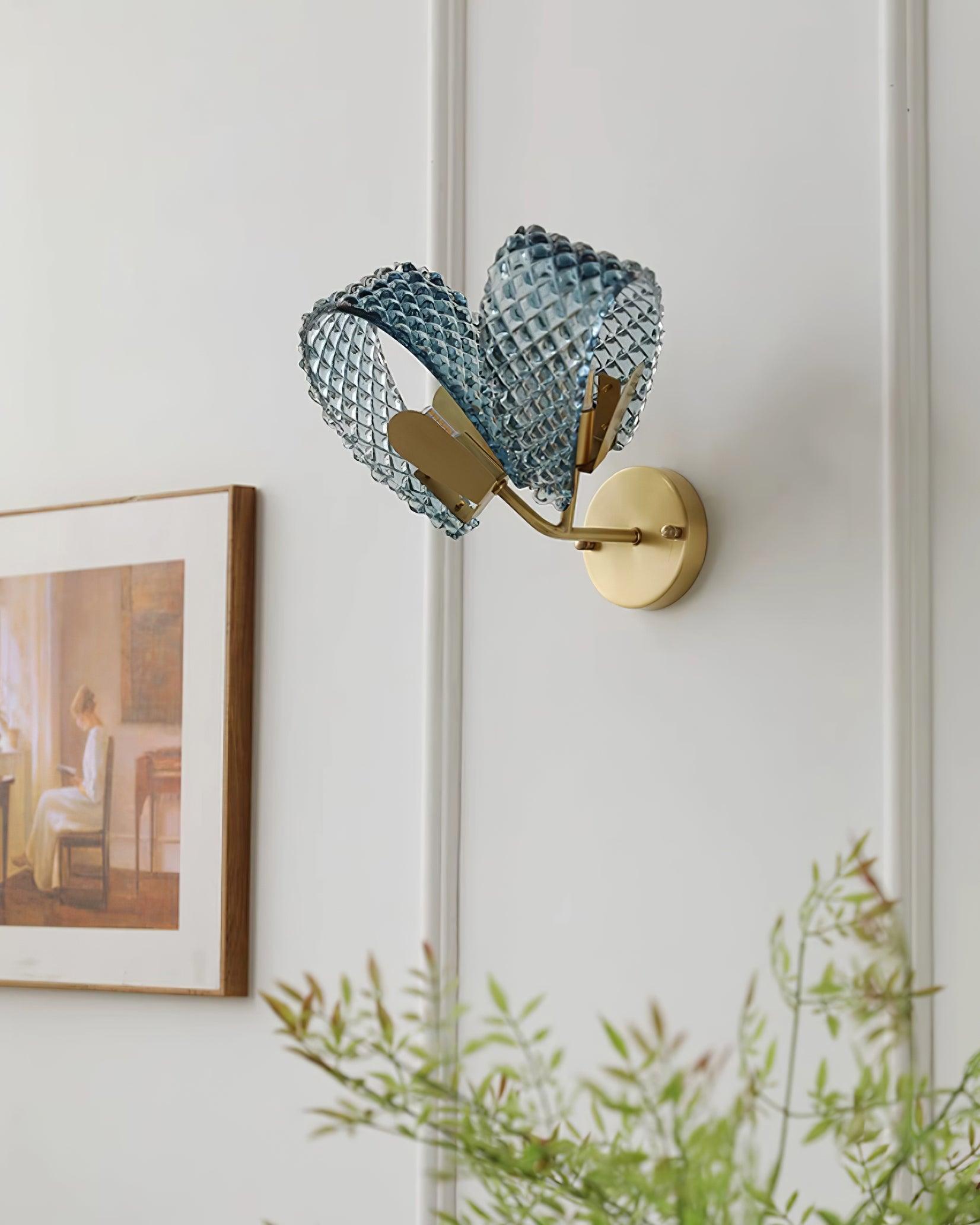 Luca Moderne Glaswandleuchte-Letslighting