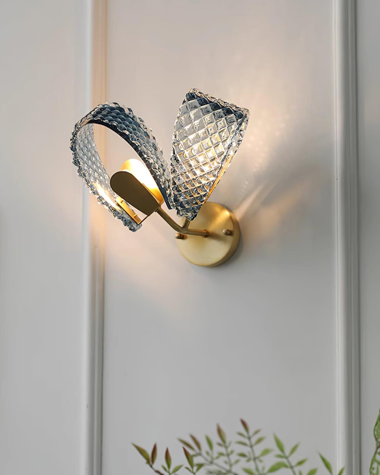 Luca Moderne Glaswandleuchte-Letslighting