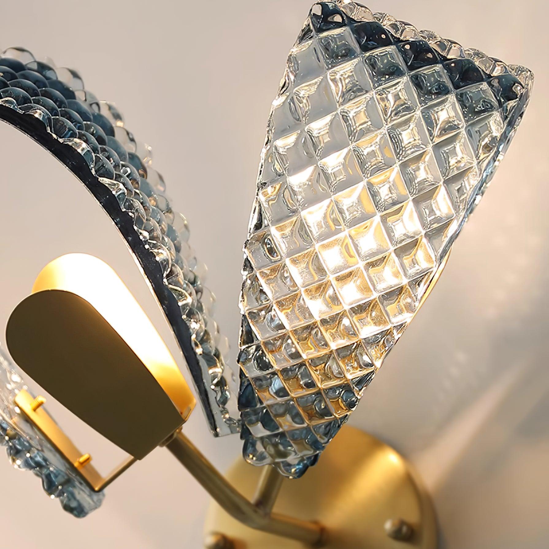 Luca Moderne Glaswandleuchte-Letslighting