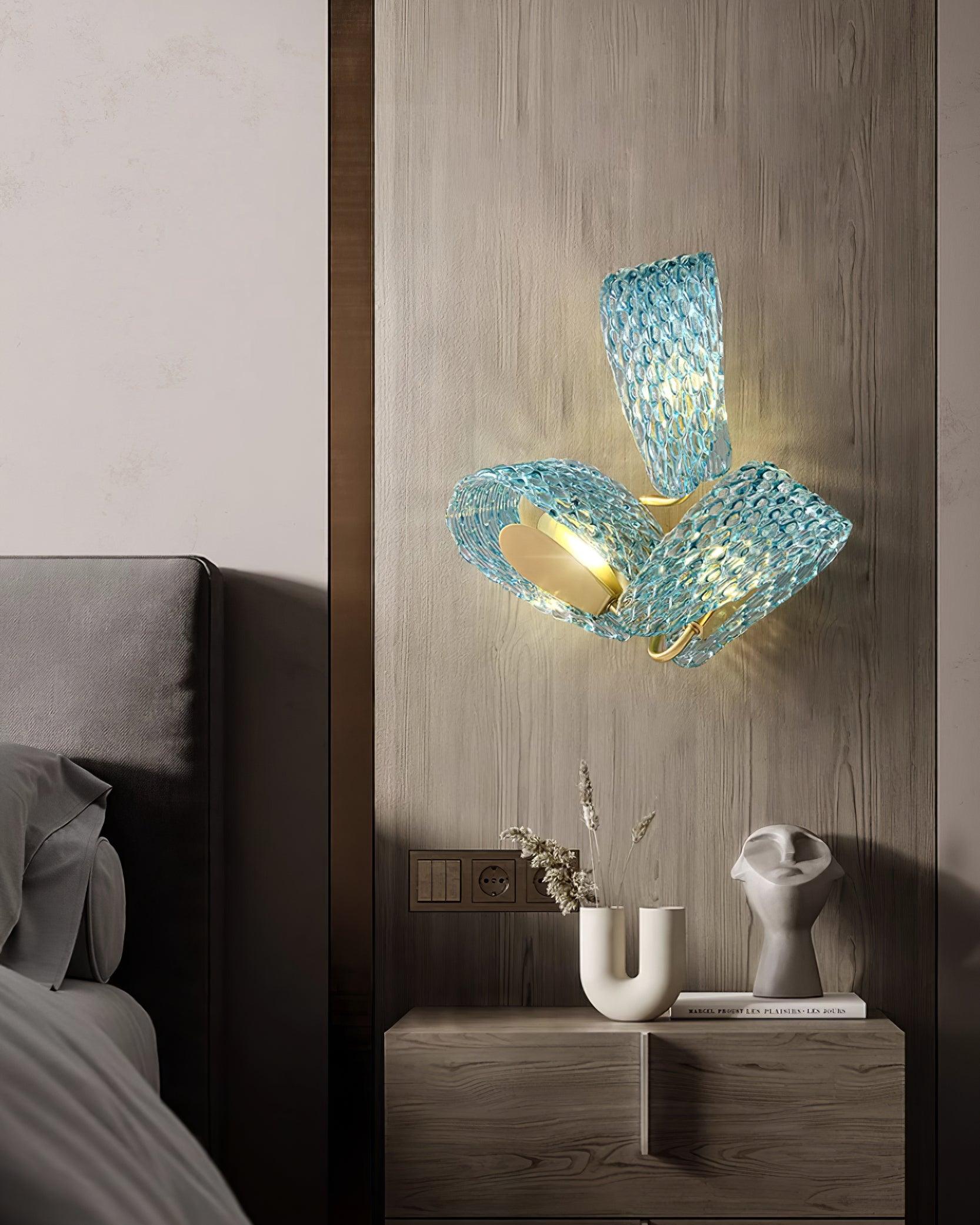 Luca Moderne Glaswandleuchte-Letslighting