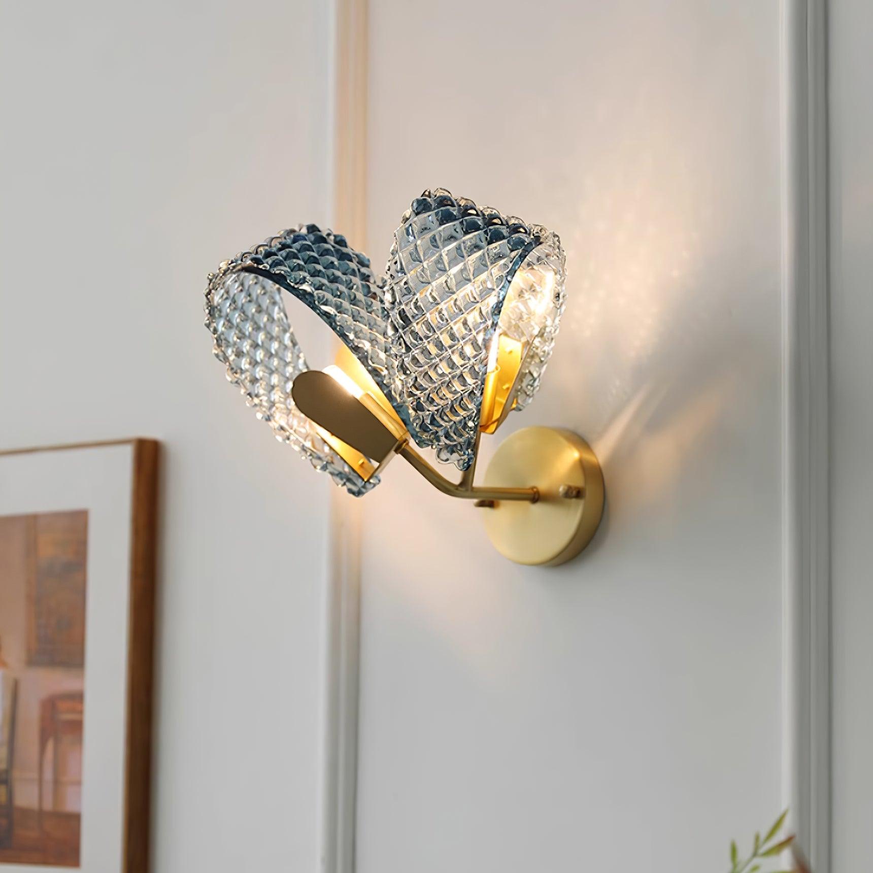Luca Moderne Glaswandleuchte-Letslighting
