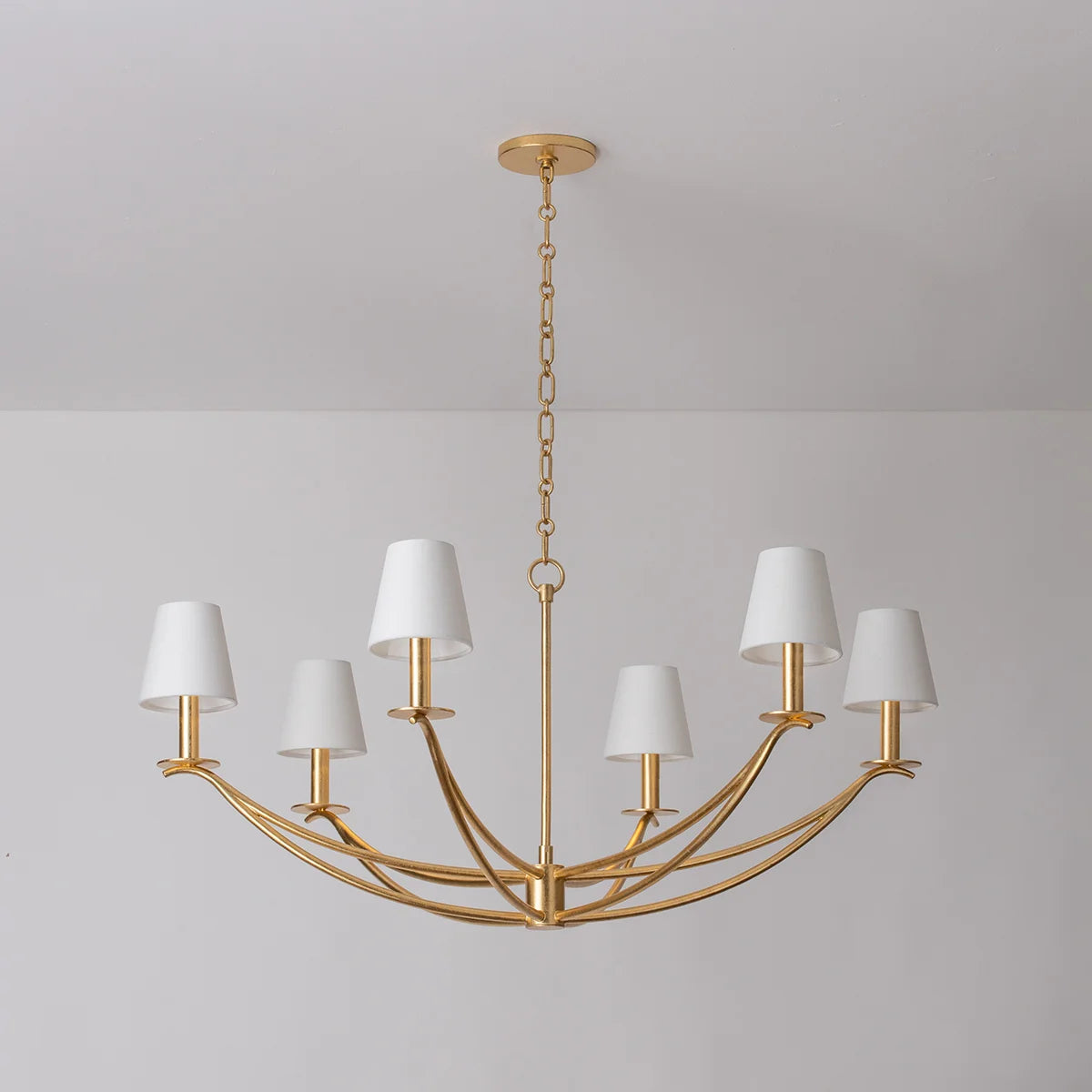 Ulfuvyd Modern Minimalist Fabric Metal Chandelier - Letslighting