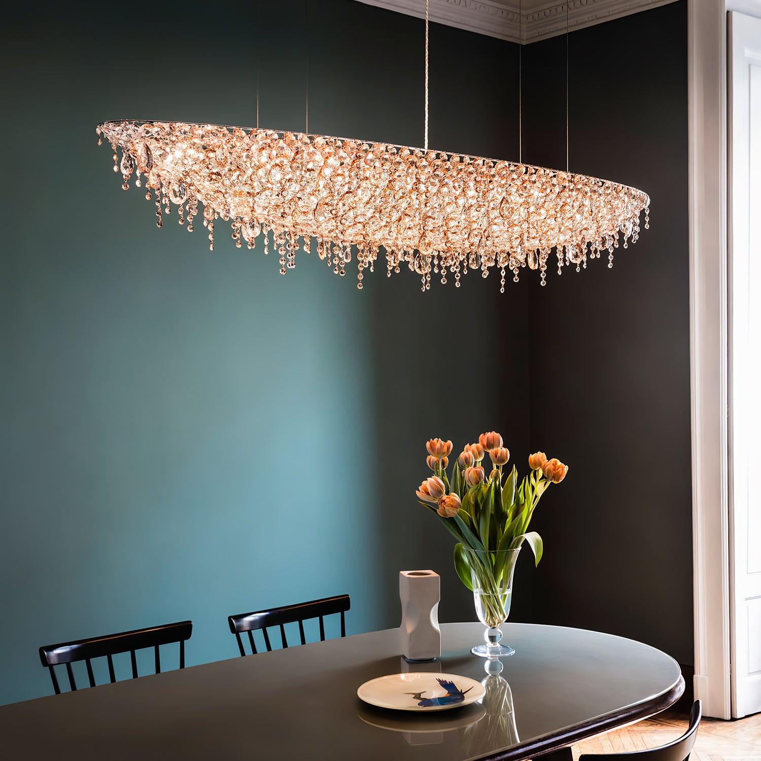Zoravine Kristall Pendelleuchte-Letslighting