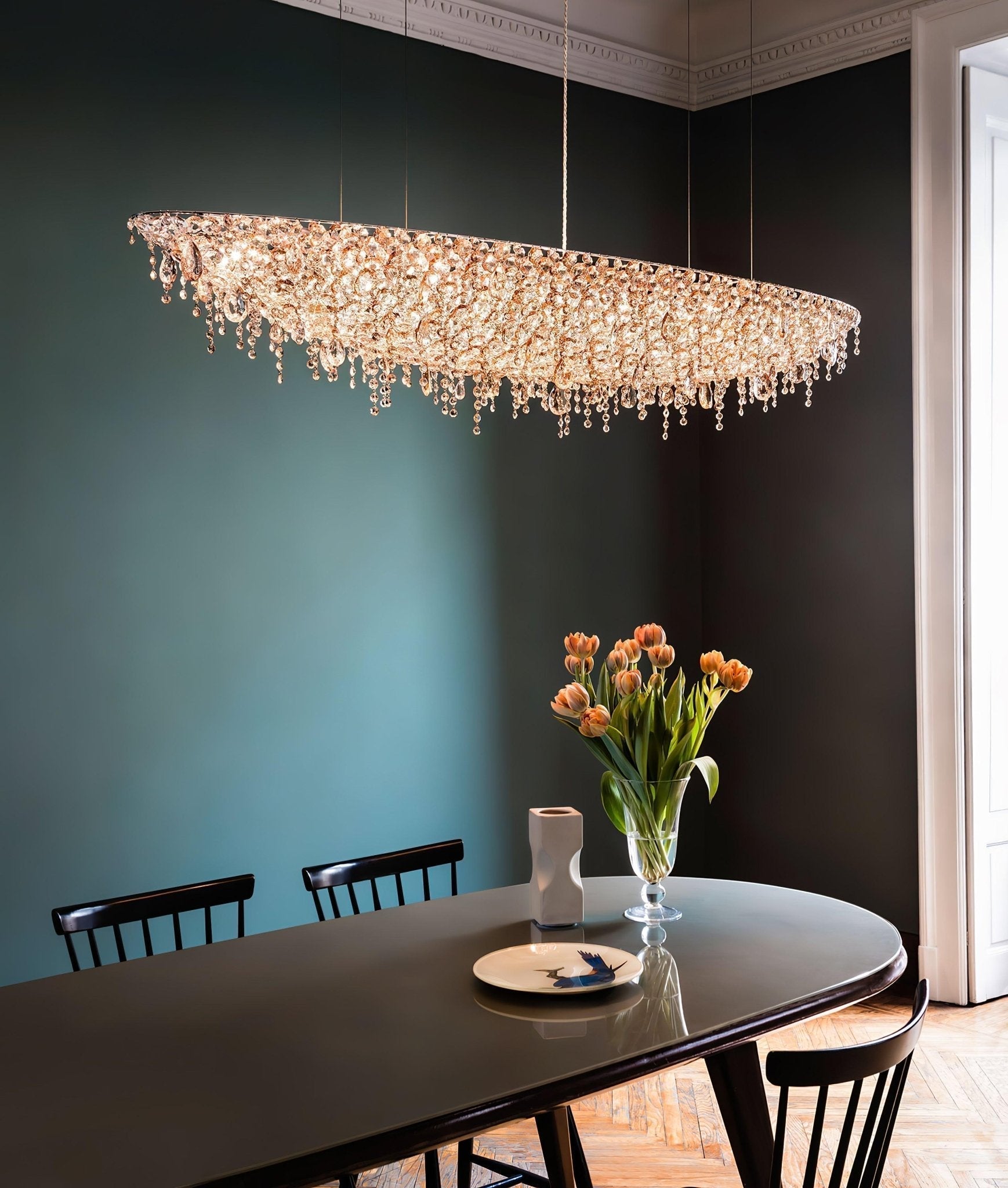 Zoravine Kristall Pendelleuchte-Letslighting
