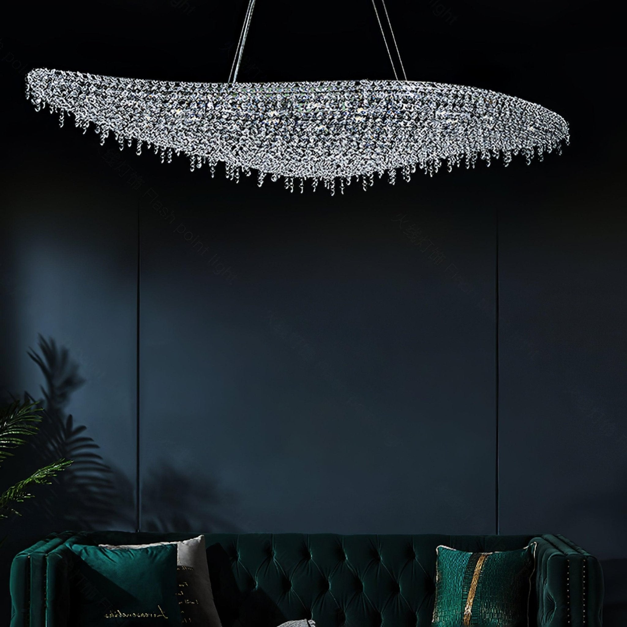 Zoravine Kristall Pendelleuchte-Letslighting