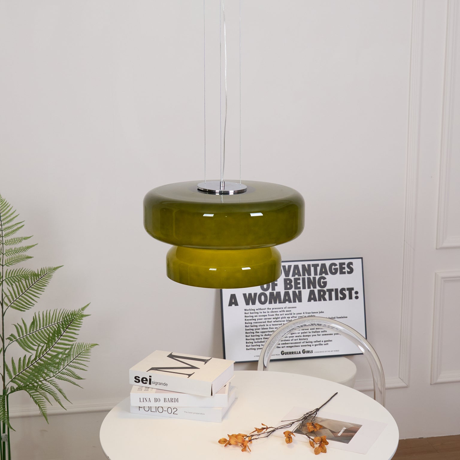 Zerithce Glas Moderne Minimalistische Pendelleuchte-Letslighting