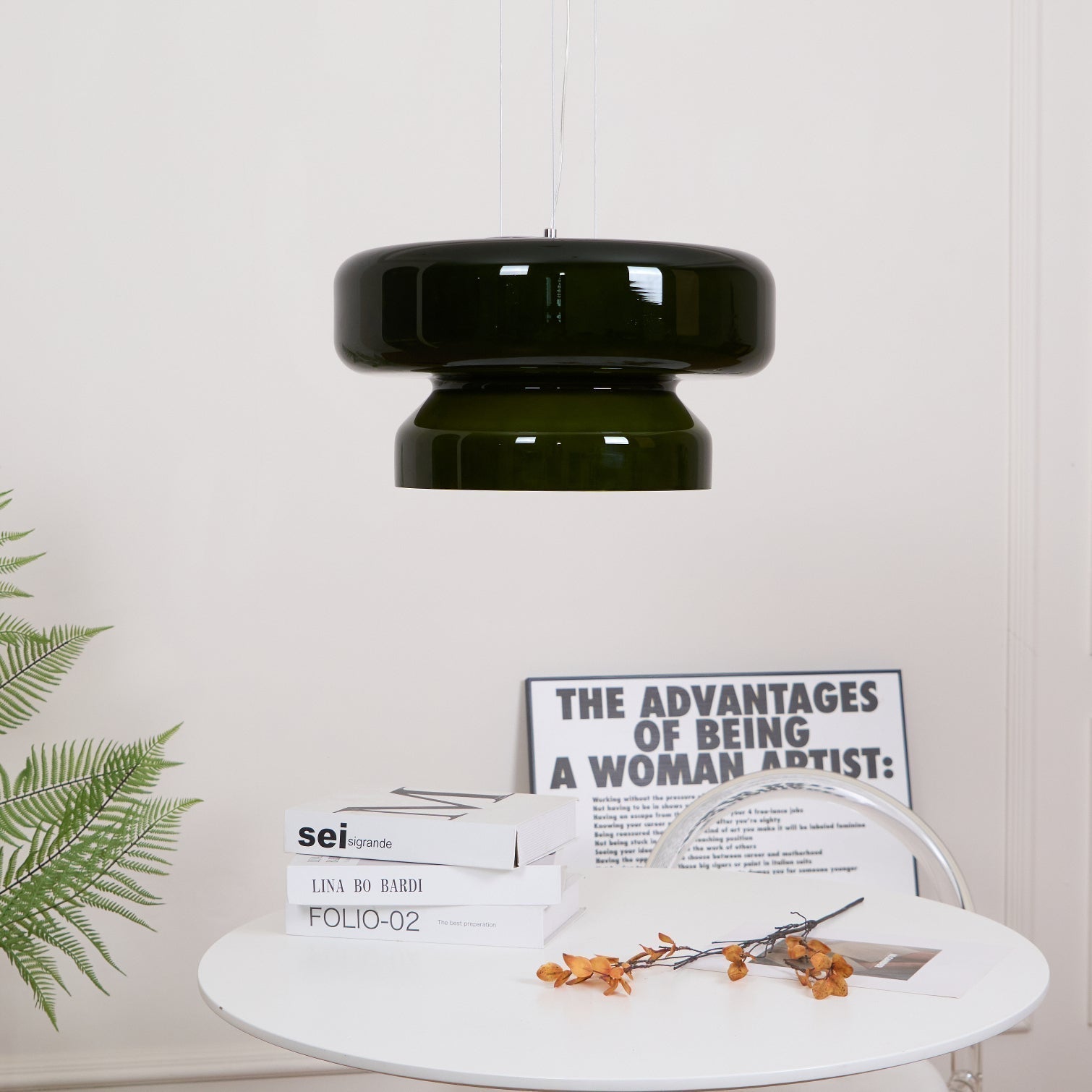 Zerithce Glas Moderne Minimalistische Pendelleuchte-Letslighting