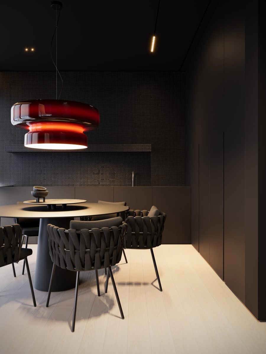 Zerithce Glas Moderne Minimalistische Pendelleuchte-Letslighting