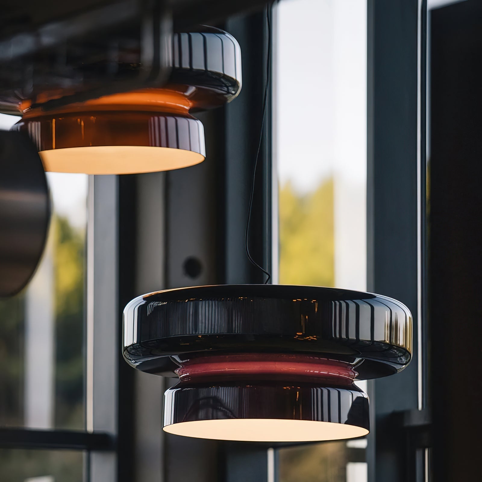 Zerithce Glas Moderne Minimalistische Pendelleuchte-Letslighting