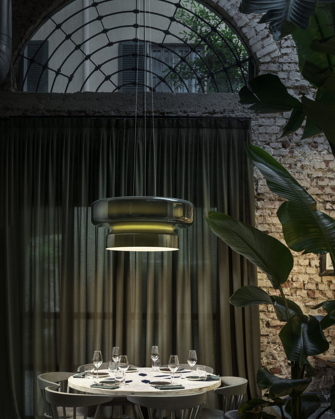 Xenuvyj Modern Minimalist Metal Glass Pendant Lamp - Letslighting