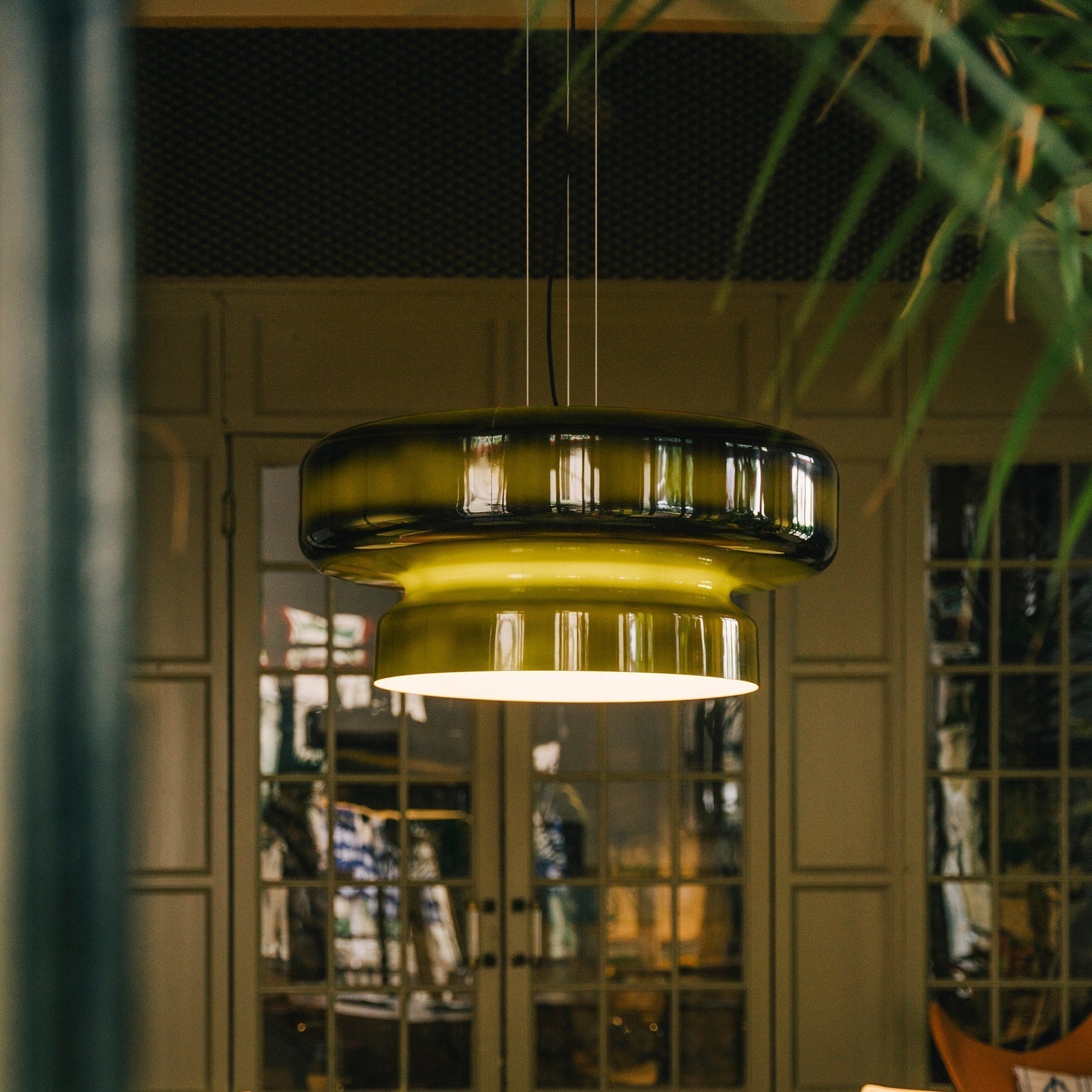 Xenuvyj Modern Minimalist Metal Glass Pendant Lamp - Letslighting