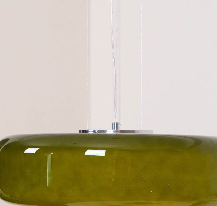 Xenuvyj Modern Minimalist Metal Glass Pendant Lamp - Letslighting