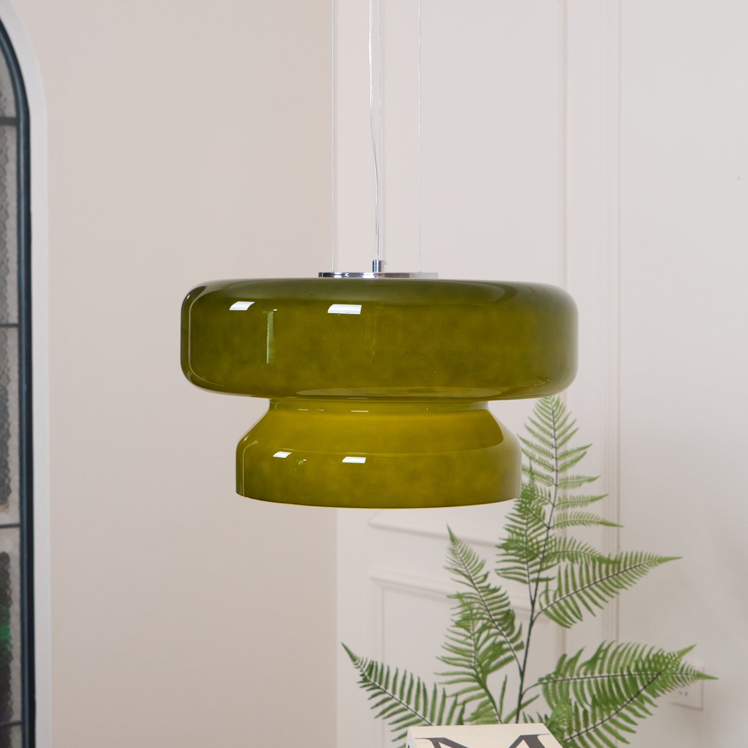 Xenuvyj Modern Minimalist Metal Glass Pendant Lamp - Letslighting