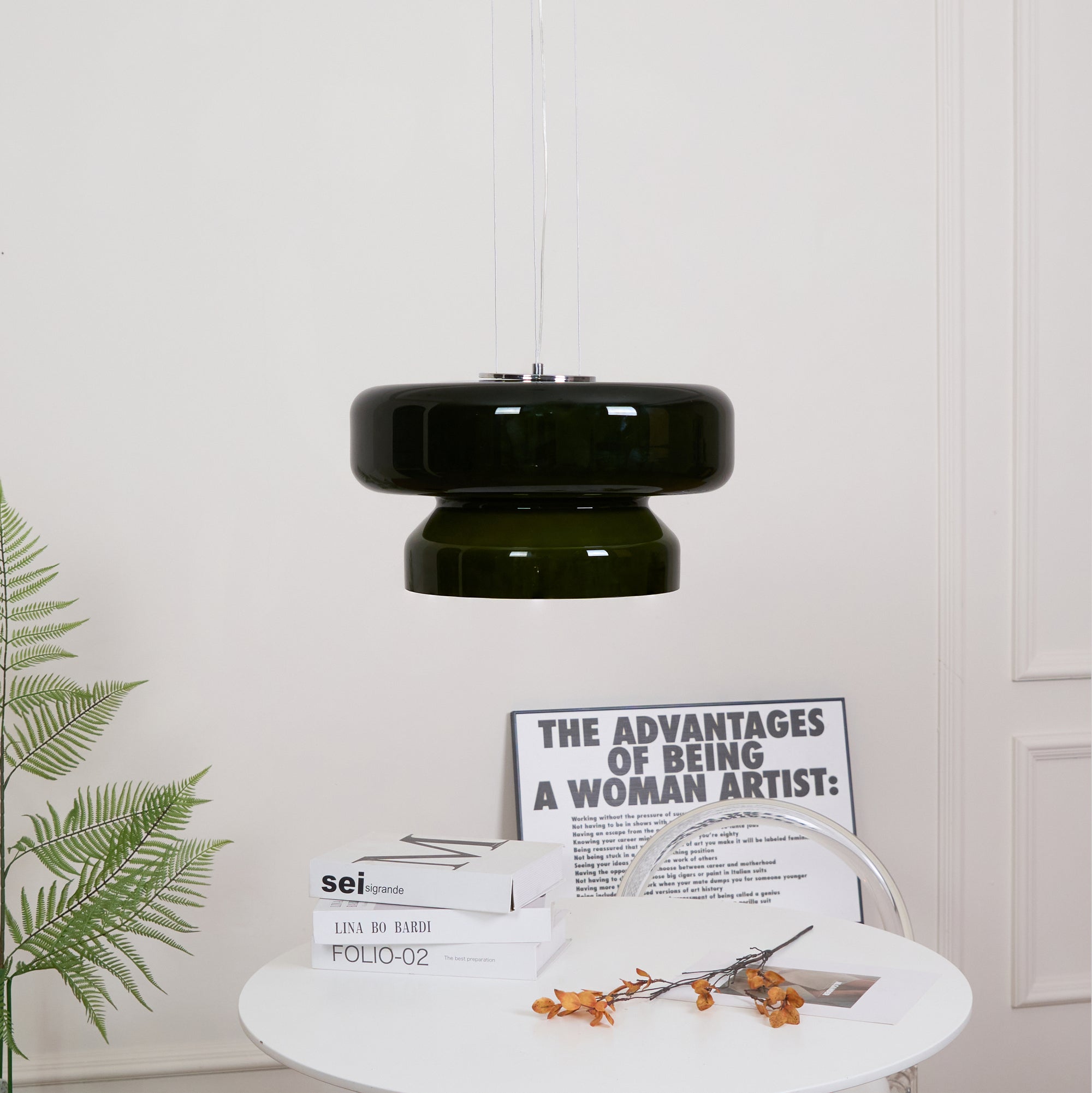 Xenuvyj Modern Minimalist Metal Glass Pendant Lamp - Letslighting