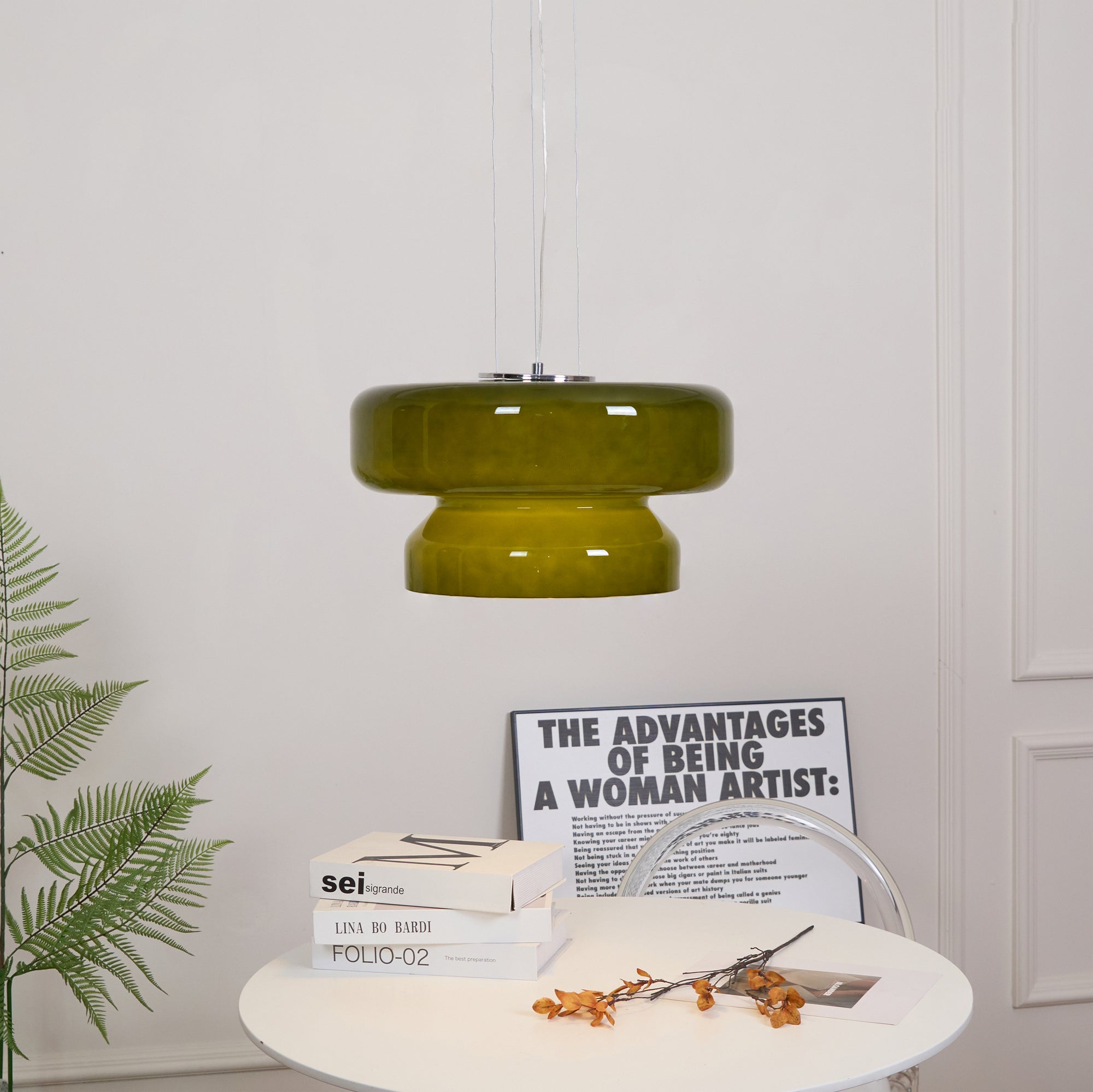 Xenuvyj Modern Minimalist Metal Glass Pendant Lamp - Letslighting