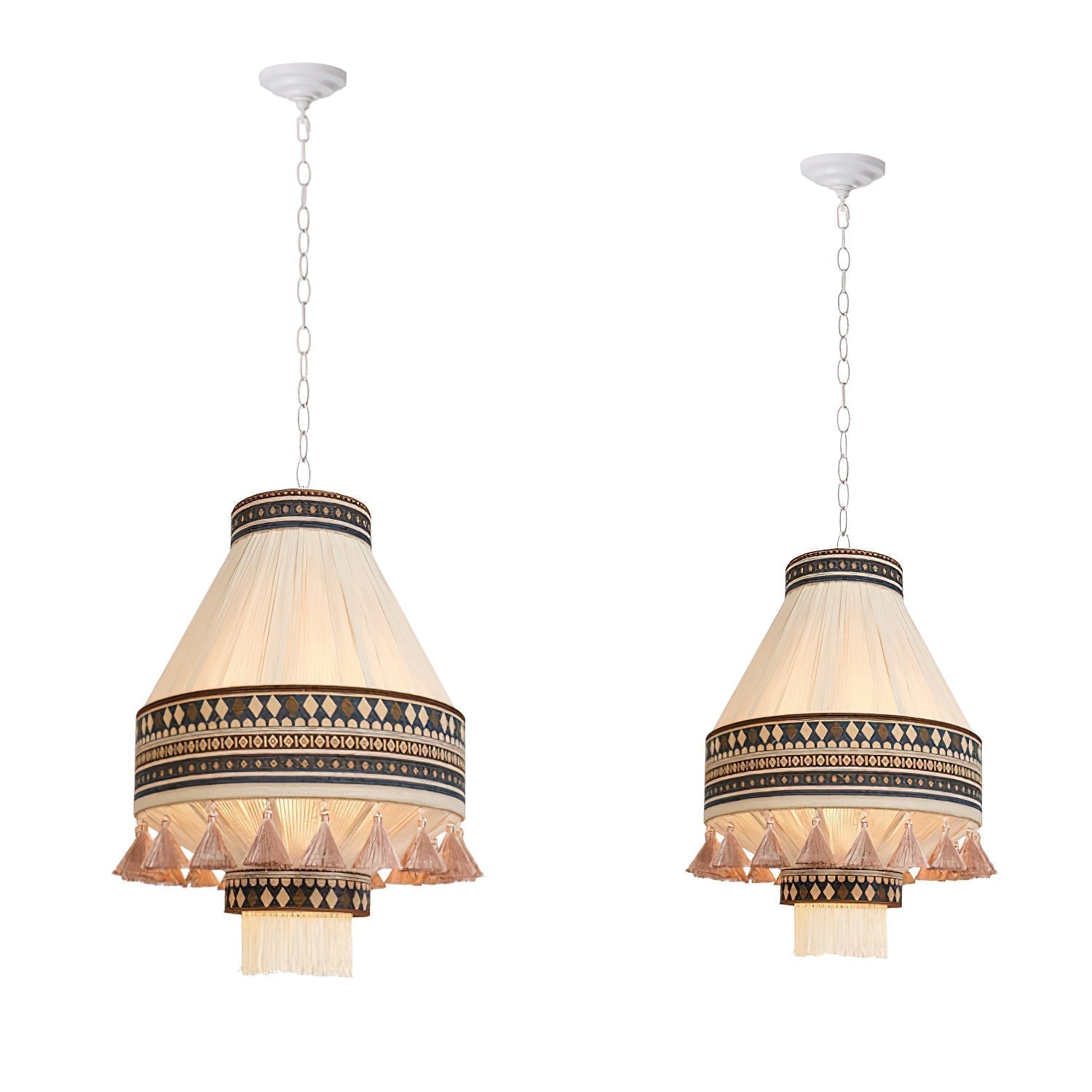 Calyce Stoff Gemütlich Pendelleuchte Lampe-Letslighting