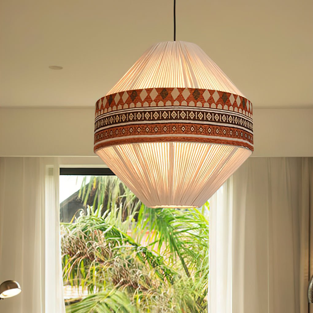 Calyce Stoff Gemütlich Pendelleuchte Lampe-Letslighting