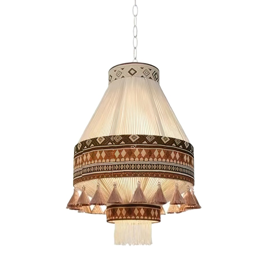 Calyce Stoff Gemütlich Pendelleuchte Lampe-Letslighting