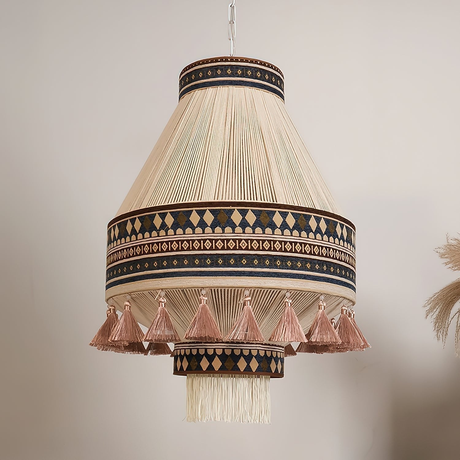 Calyce Stoff Gemütlich Pendelleuchte Lampe-Letslighting