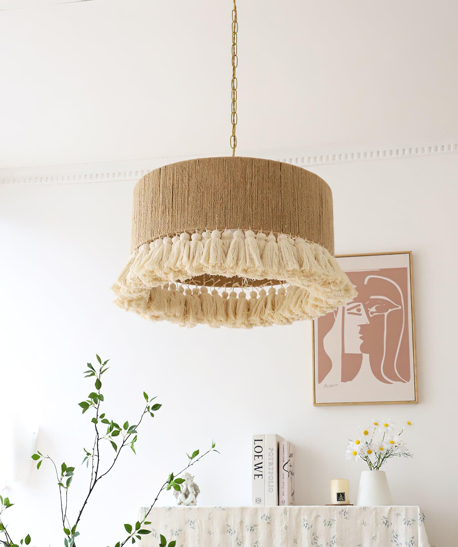 Lustra Pendelleuchte Baumwollquasten-Letslighting