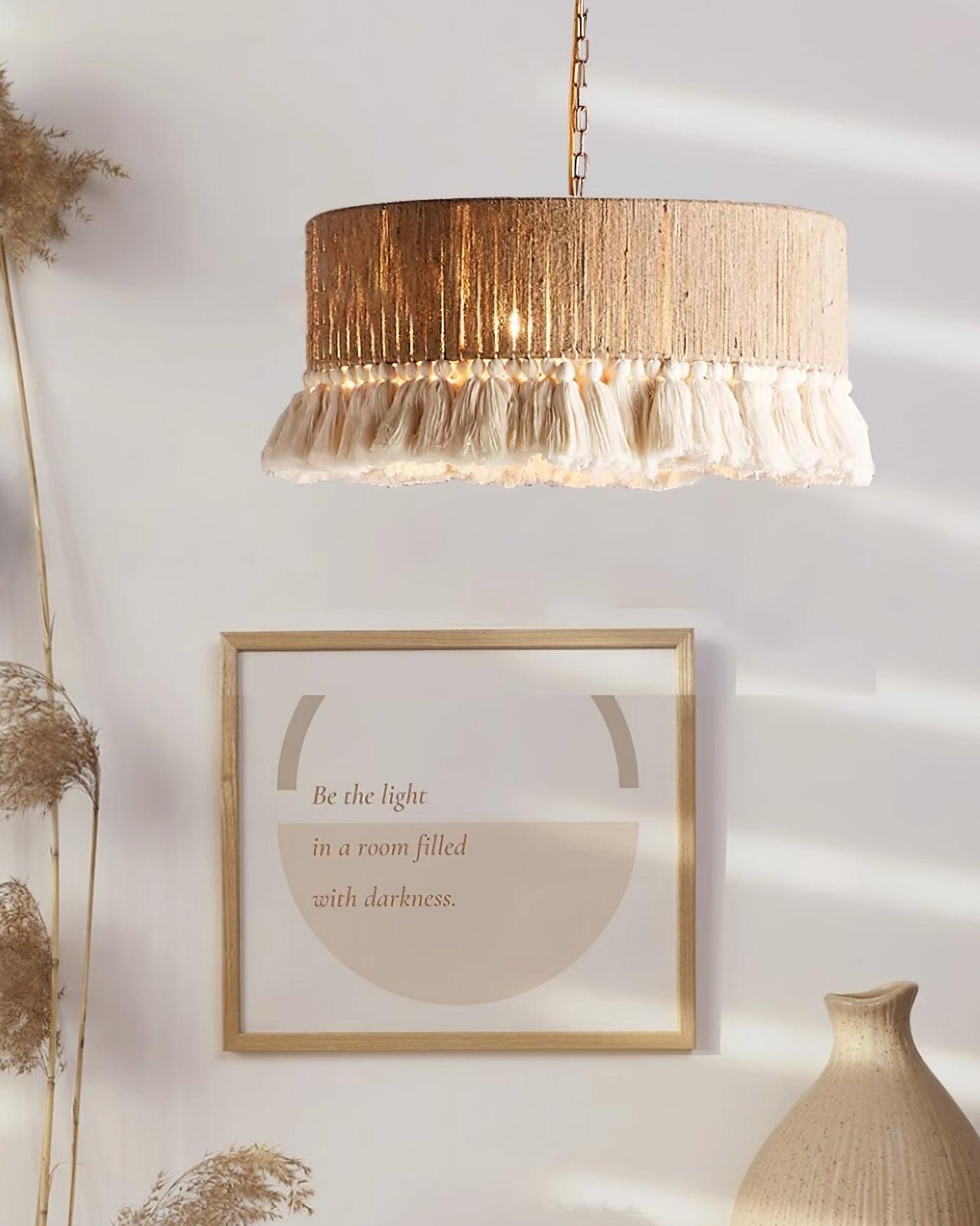 Lustra Pendelleuchte Baumwollquasten-Letslighting