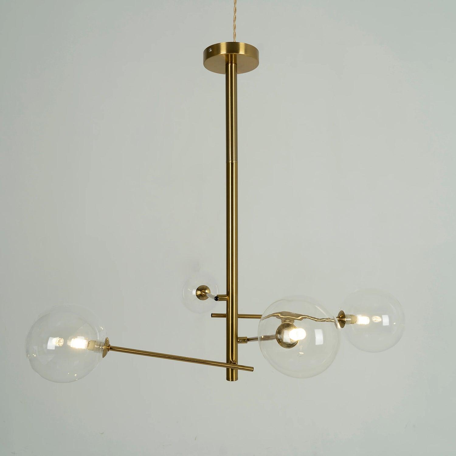 Lustra LED Klarer Kristall Kronleuchter-Letslighting