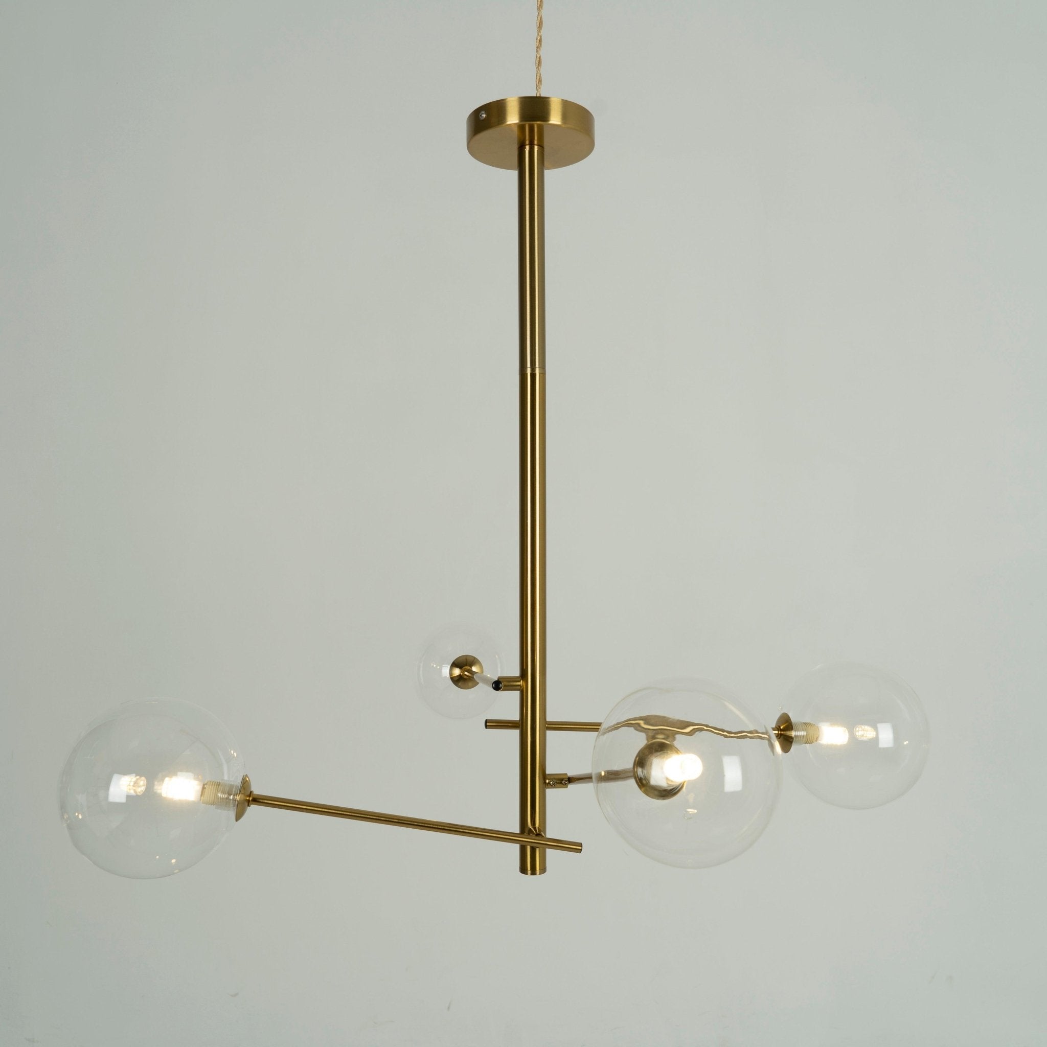Lustra LED Klarer Kristall Kronleuchter-Letslighting