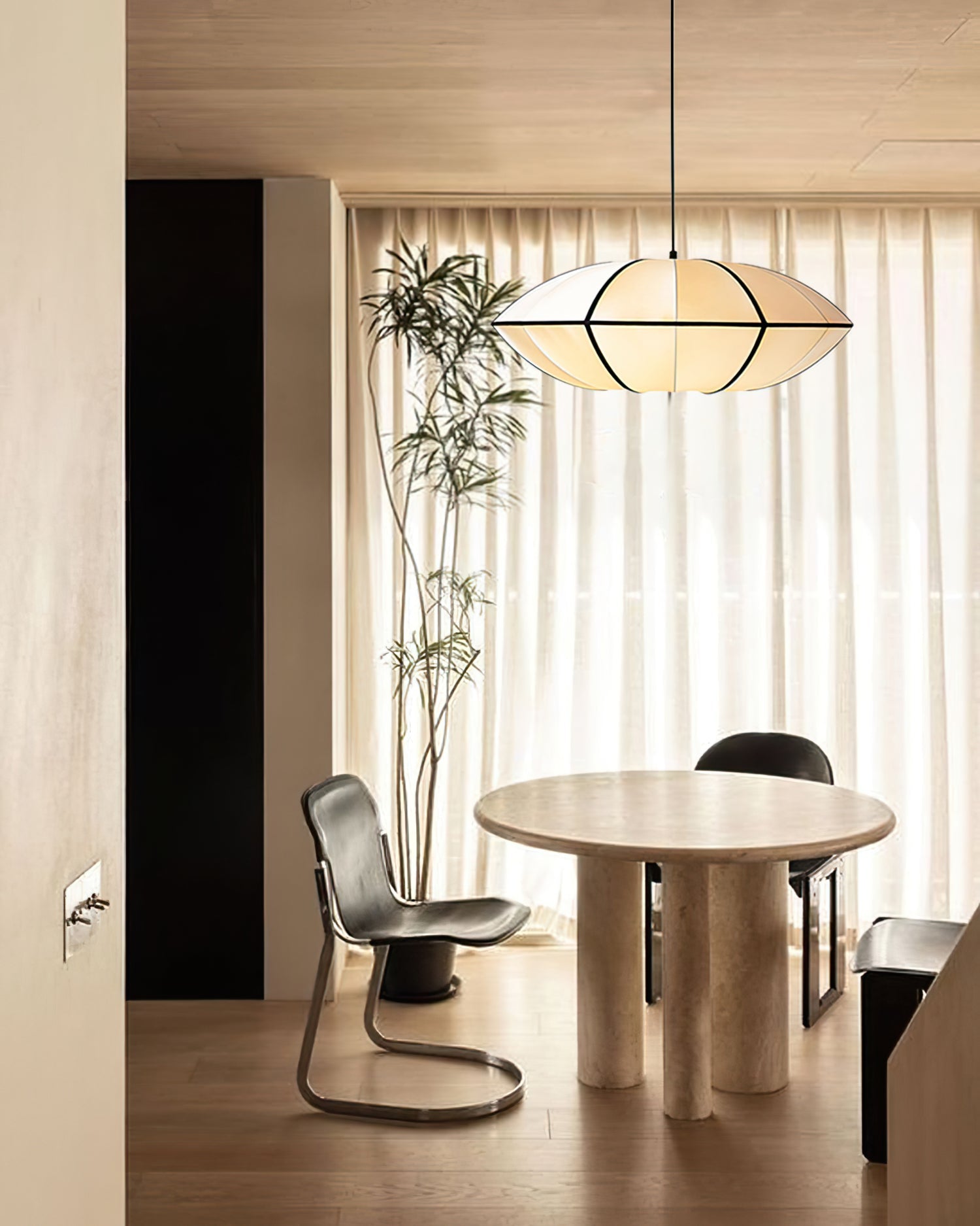 Daphne Modern Stoff Pendelleuchte Lampe-Letslighting