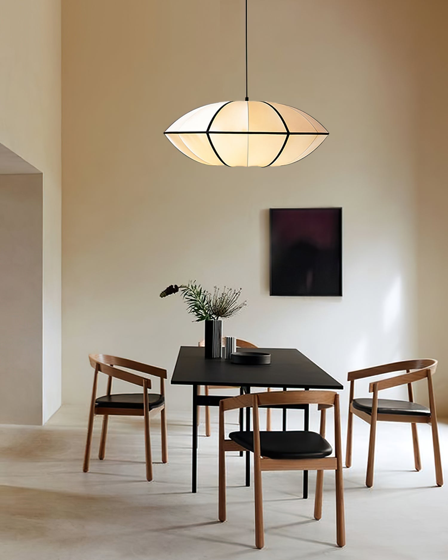 Daphne Modern Stoff Pendelleuchte Lampe-Letslighting