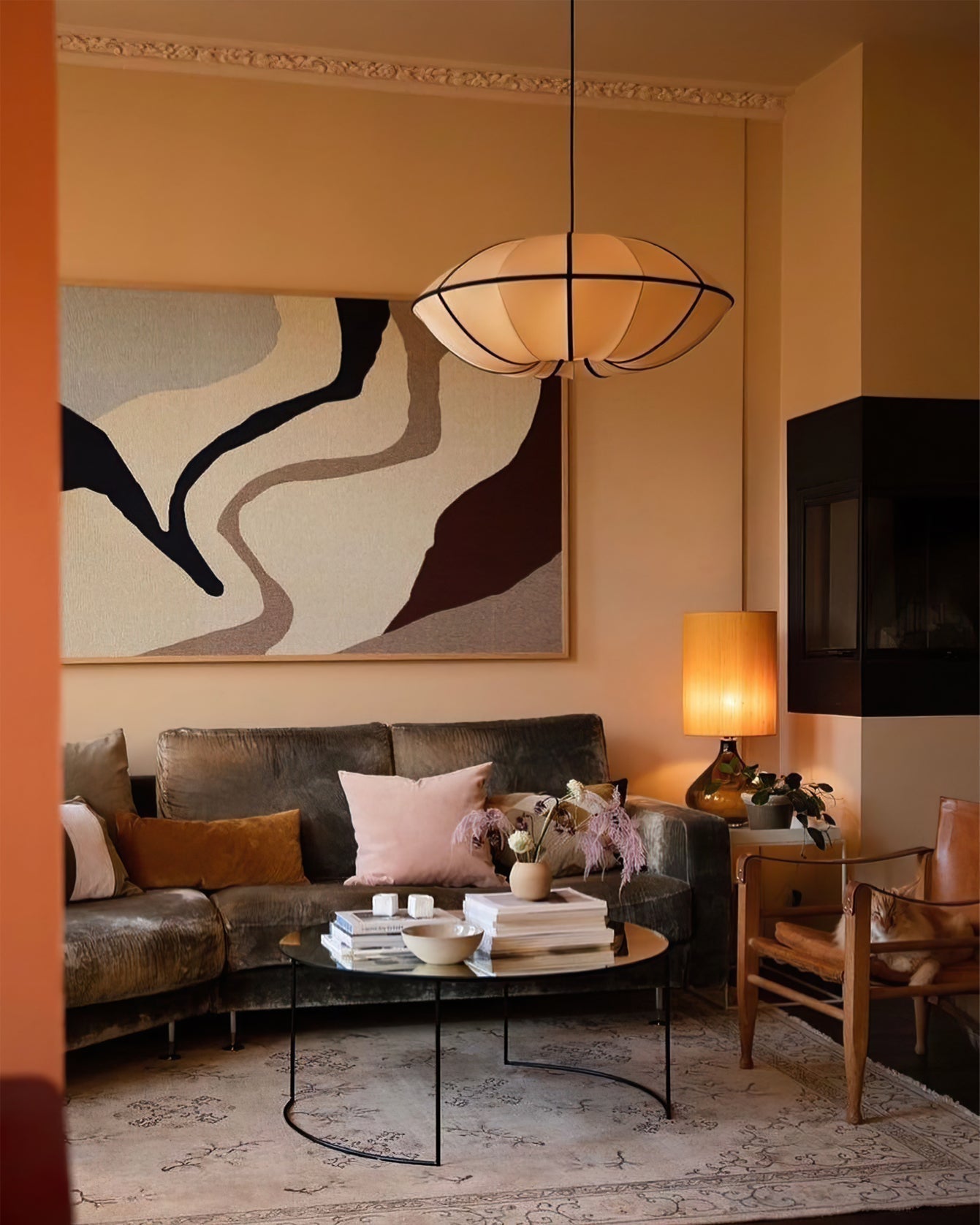 Daphne Modern Stoff Pendelleuchte Lampe-Letslighting
