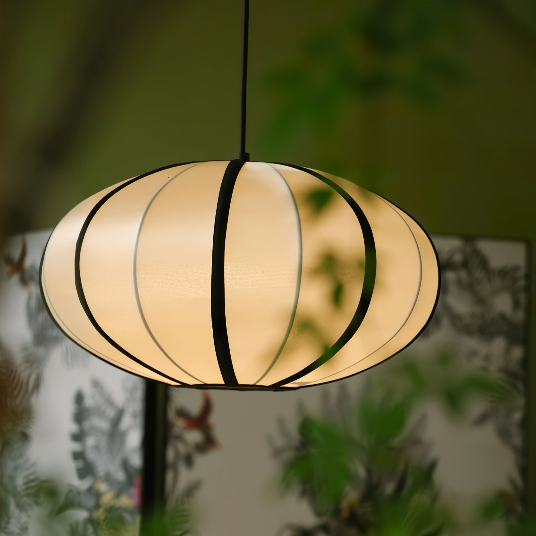 Daphne Modern Stoff Pendelleuchte Lampe-Letslighting
